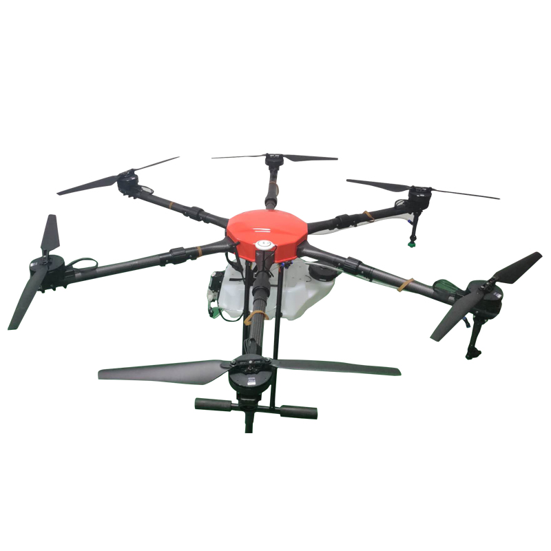 6-axis 16KG fertilização drone agrícola pulverização drone agricultura